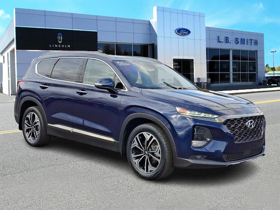 used 2020 Hyundai Santa Fe car, priced at $21,297