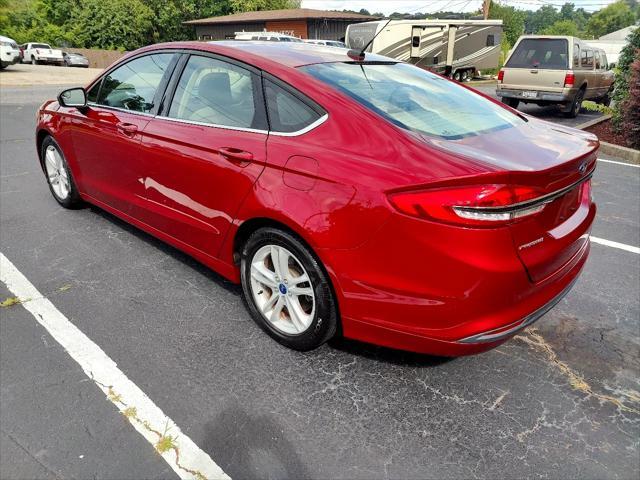 used 2018 Ford Fusion car, priced at $10,995