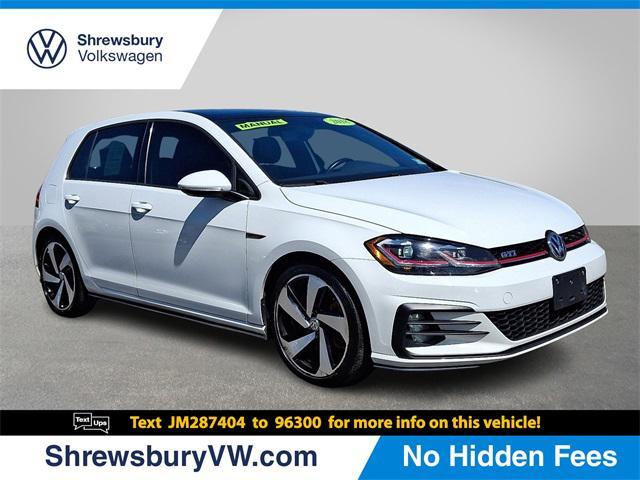 used 2018 Volkswagen Golf GTI car, priced at $16,989
