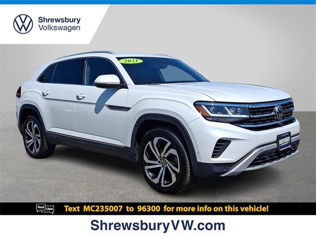 used 2021 Volkswagen Atlas Cross Sport car, priced at $30,020
