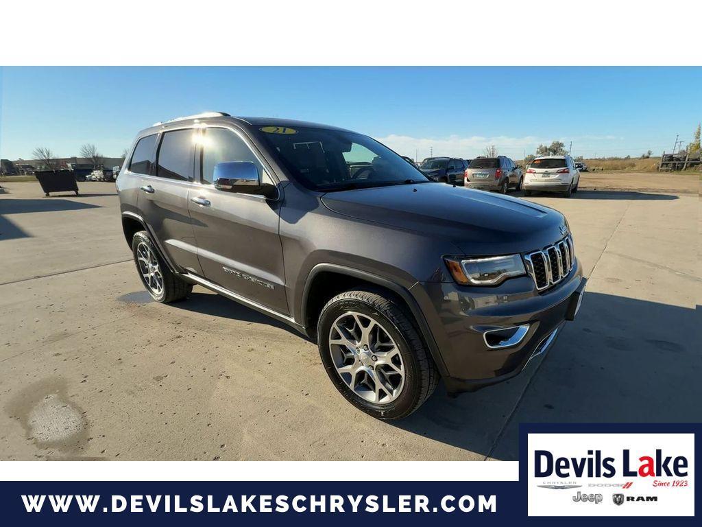 used 2021 Jeep Grand Cherokee car, priced at $27,491