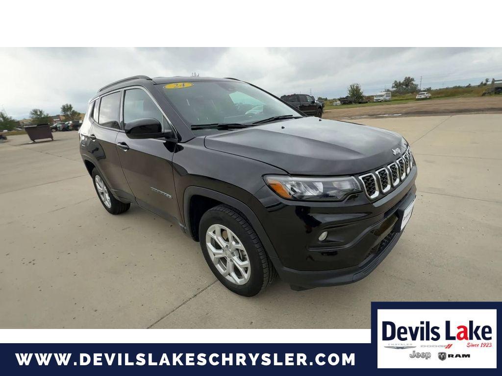 used 2024 Jeep Compass car, priced at $24,397