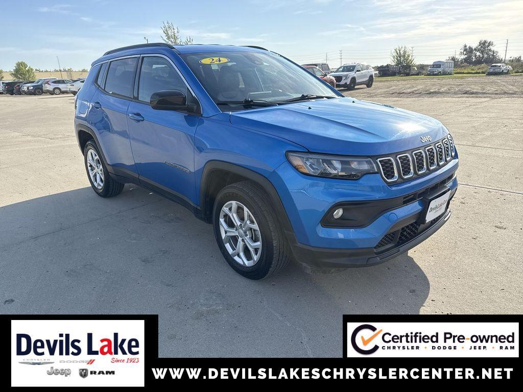 used 2024 Jeep Compass car, priced at $25,395