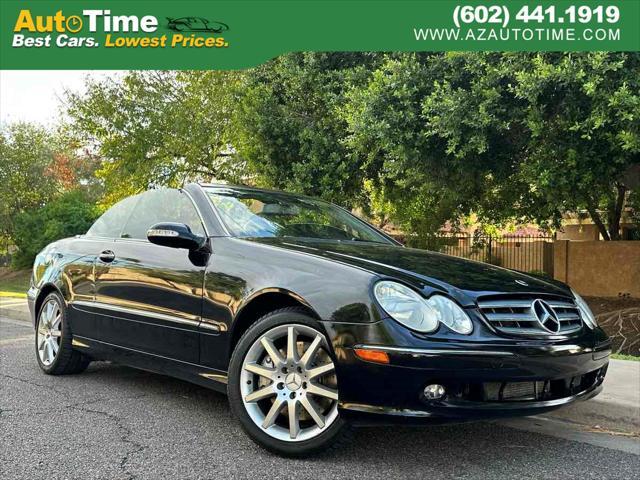 used 2007 Mercedes-Benz CLK-Class car, priced at $8,600