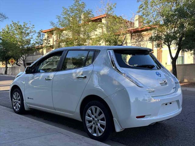 used 2015 Nissan Leaf car, priced at $5,000