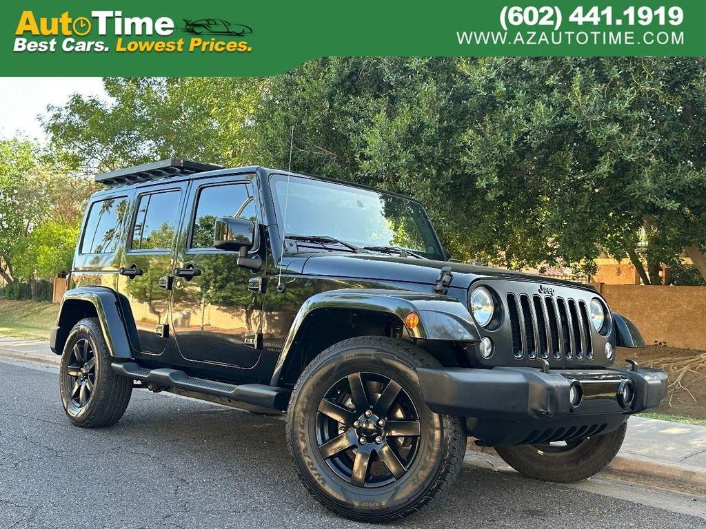 used 2014 Jeep Wrangler Unlimited car, priced at $18,100