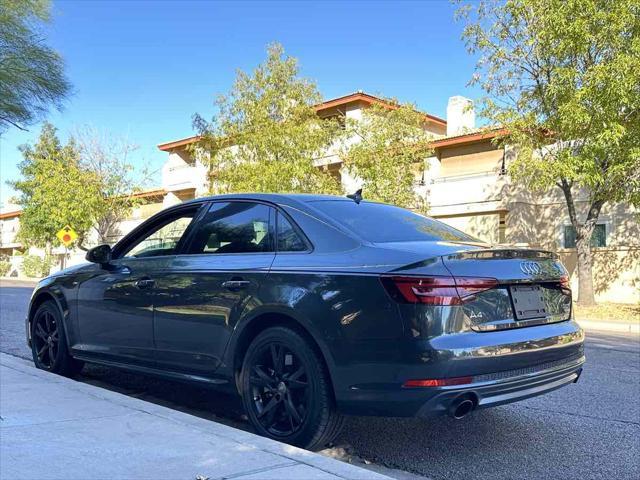 used 2018 Audi A4 car, priced at $17,000