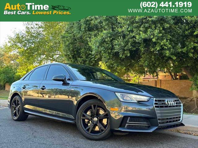 used 2018 Audi A4 car, priced at $17,000