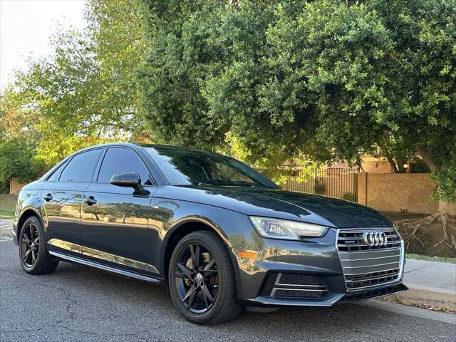 used 2018 Audi A4 car, priced at $17,000