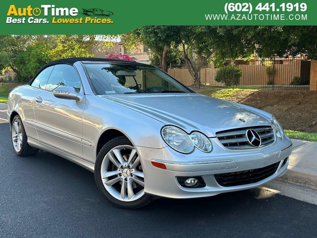 used 2007 Mercedes-Benz CLK-Class car, priced at $12,500