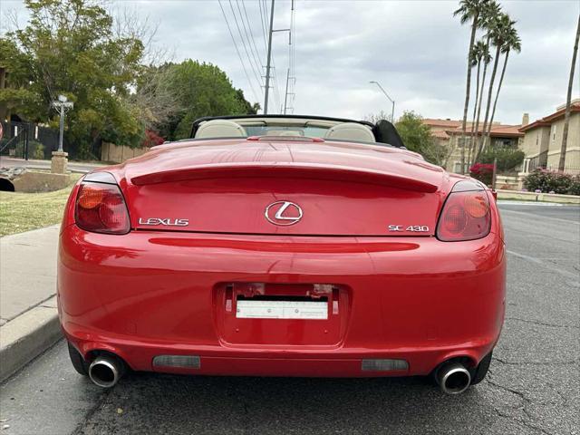 used 2005 Lexus SC 430 car, priced at $15,000