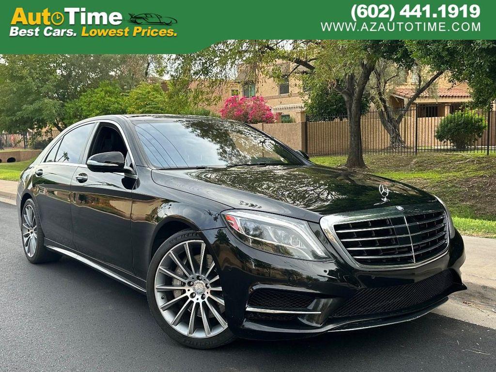 used 2015 Mercedes-Benz S-Class car, priced at $21,900