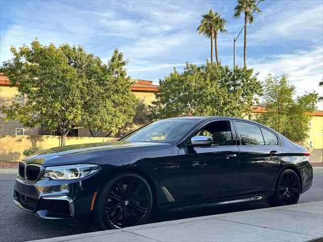 used 2018 BMW M550 car, priced at $30,700