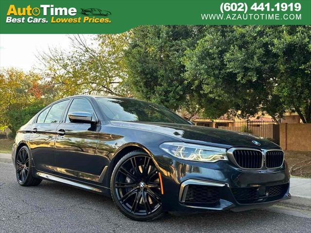 used 2018 BMW M550 car, priced at $30,700