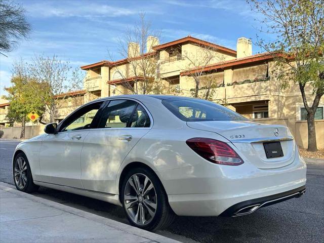 used 2015 Mercedes-Benz C-Class car, priced at $15,000