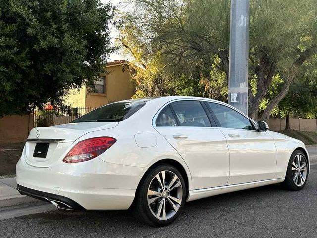 used 2015 Mercedes-Benz C-Class car, priced at $15,000