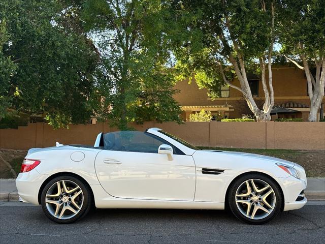 used 2015 Mercedes-Benz SLK-Class car, priced at $21,000