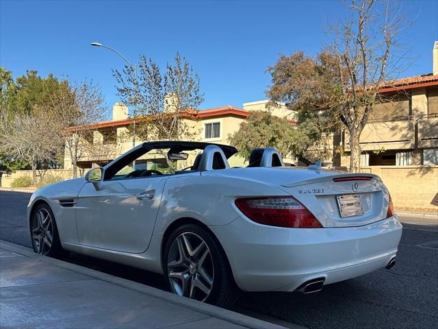 used 2015 Mercedes-Benz SLK-Class car, priced at $21,000