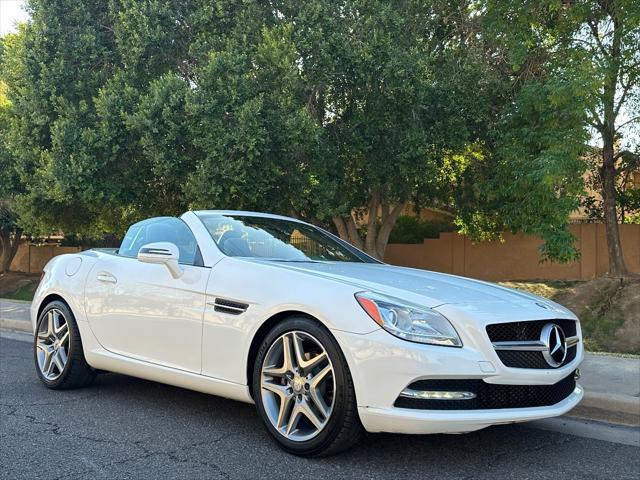 used 2015 Mercedes-Benz SLK-Class car, priced at $21,000