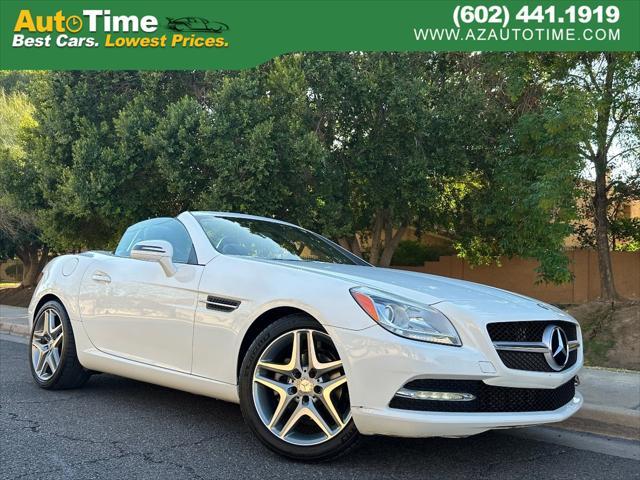 used 2015 Mercedes-Benz SLK-Class car, priced at $21,000