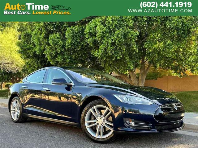 used 2014 Tesla Model S car, priced at $19,600