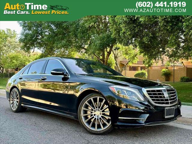 used 2015 Mercedes-Benz S-Class car, priced at $21,700