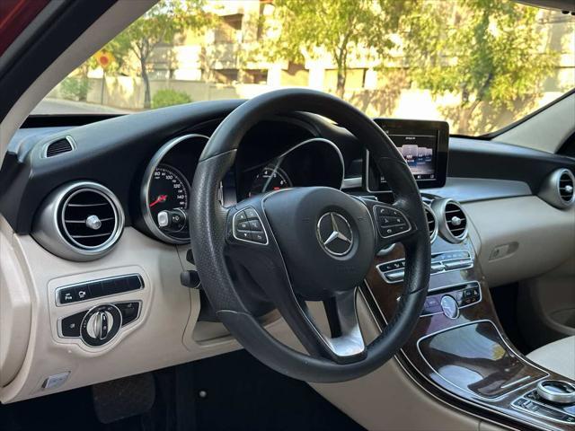 used 2018 Mercedes-Benz C-Class car, priced at $20,100