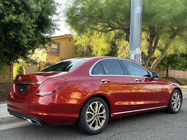 used 2018 Mercedes-Benz C-Class car, priced at $20,100