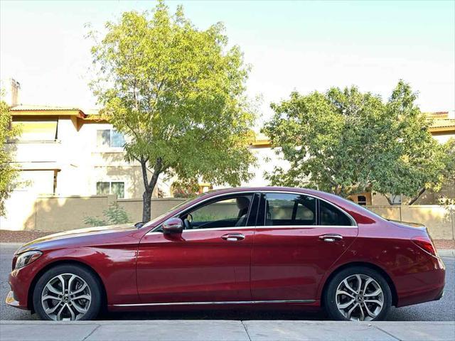 used 2018 Mercedes-Benz C-Class car, priced at $20,100