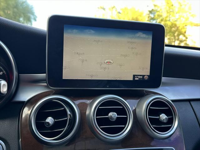 used 2016 Mercedes-Benz C-Class car, priced at $15,500