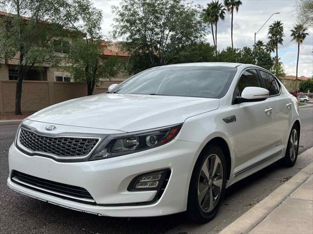 used 2015 Kia Optima Hybrid car, priced at $8,000