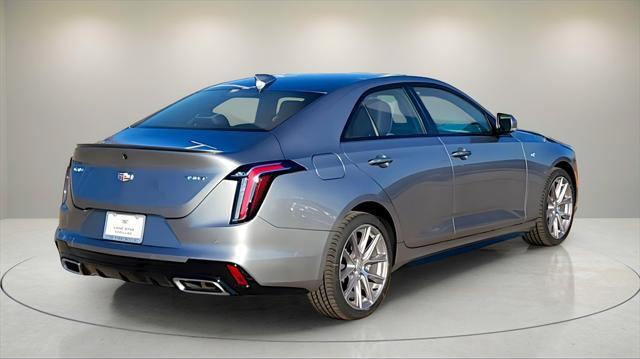 new 2025 Cadillac CT4 car, priced at $47,244