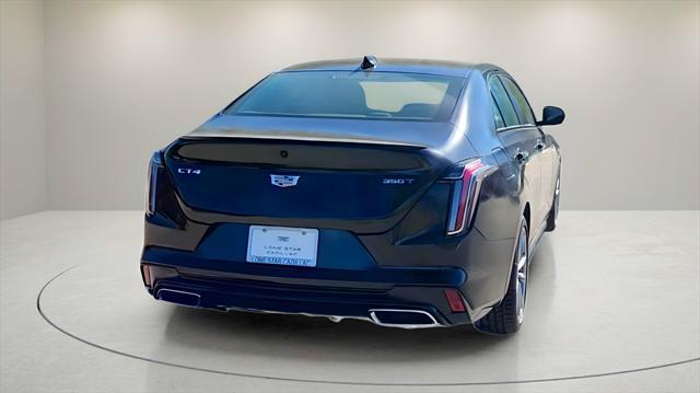 new 2025 Cadillac CT4 car, priced at $47,125