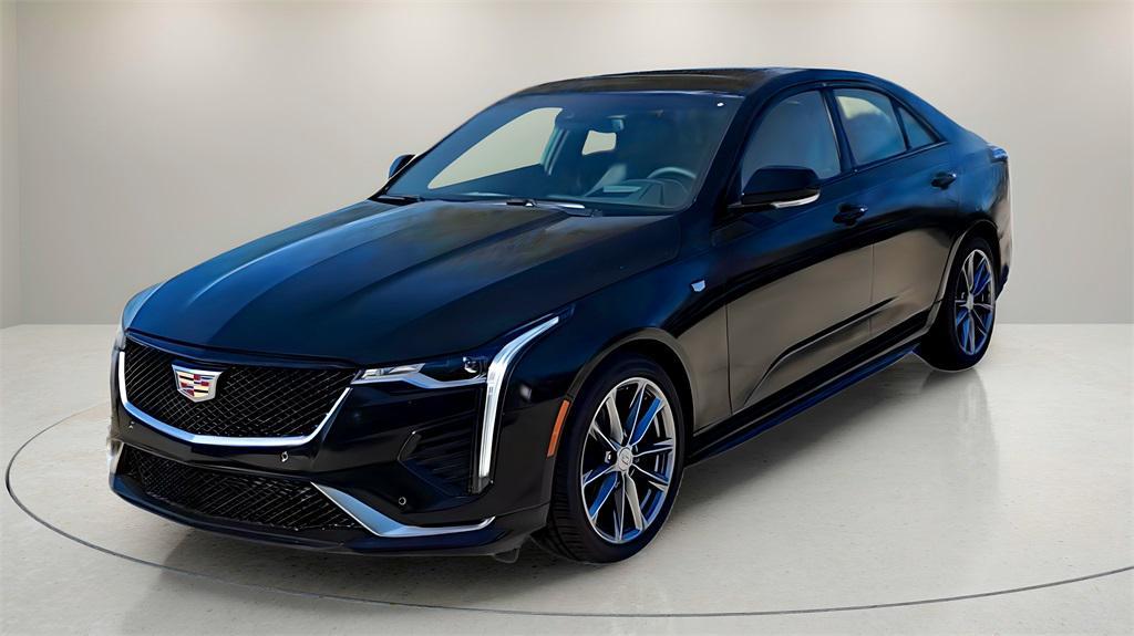 new 2025 Cadillac CT4 car, priced at $46,181