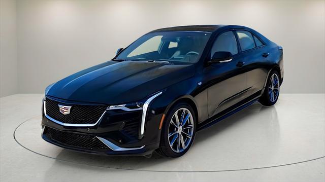 new 2025 Cadillac CT4 car, priced at $47,125