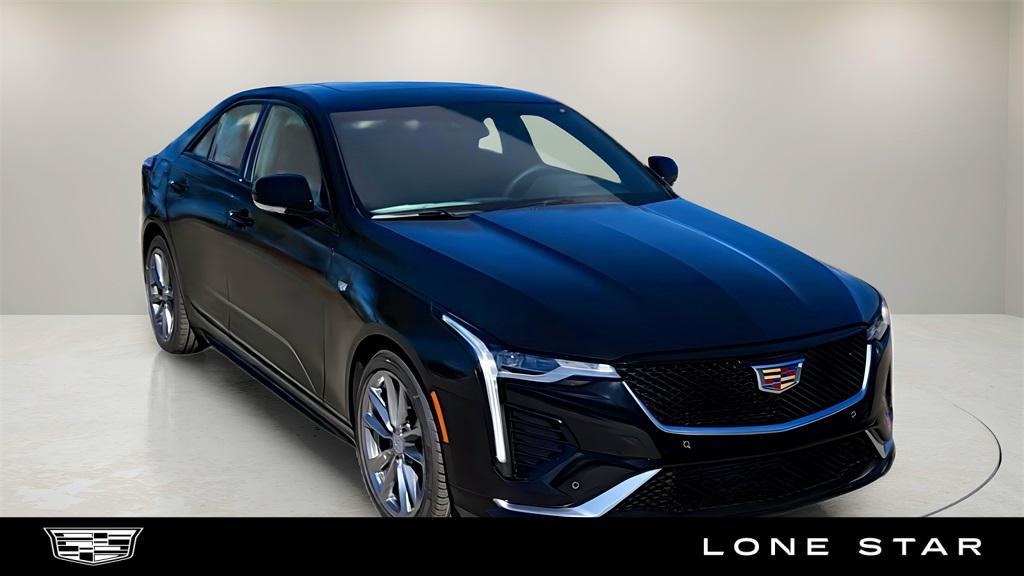 new 2025 Cadillac CT4 car, priced at $46,181