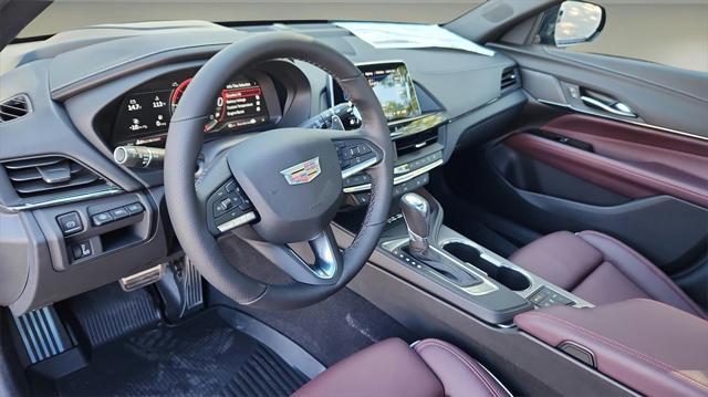 new 2025 Cadillac CT4 car, priced at $47,125