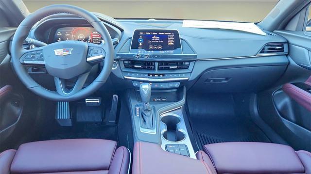 new 2025 Cadillac CT4 car, priced at $49,120