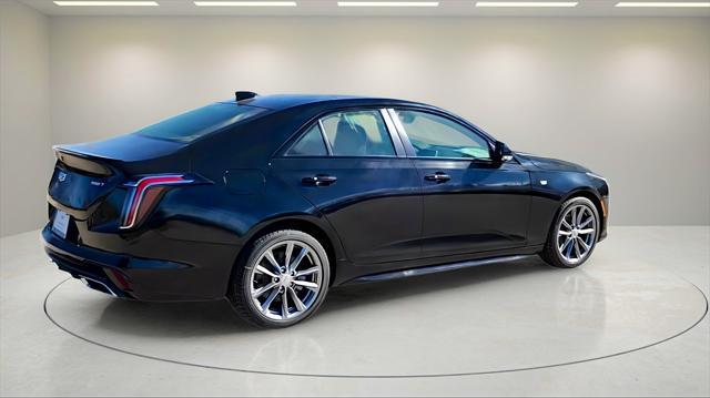 new 2025 Cadillac CT4 car, priced at $47,125