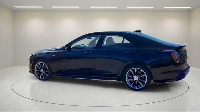 new 2025 Cadillac CT4 car, priced at $47,125