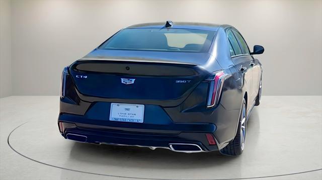 new 2025 Cadillac CT4 car, priced at $49,120
