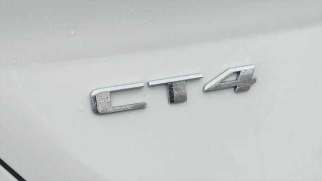 new 2025 Cadillac CT4-V car, priced at $55,549