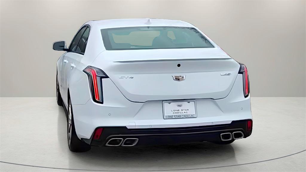 new 2025 Cadillac CT4-V car, priced at $55,549