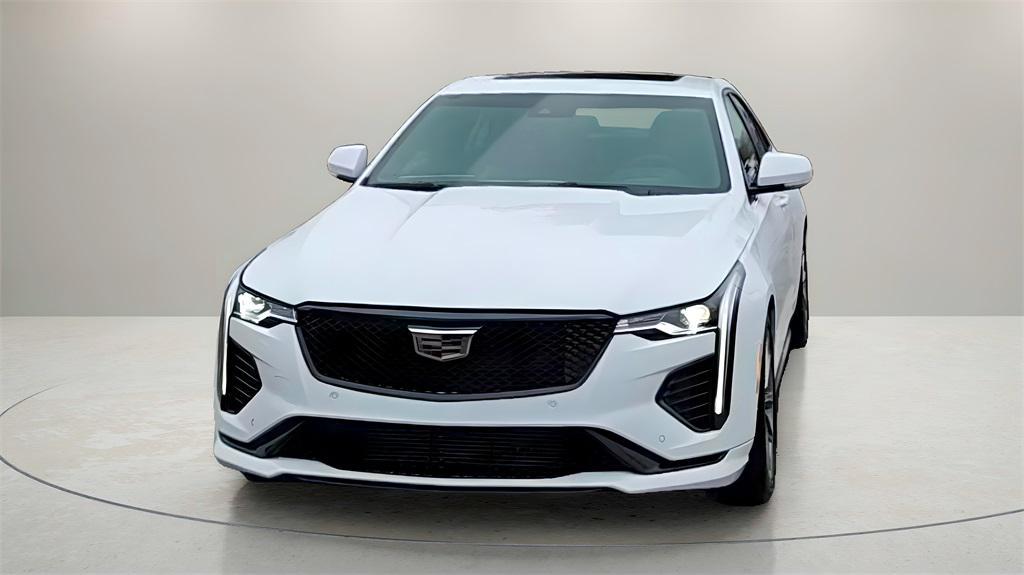 new 2025 Cadillac CT4-V car, priced at $55,549