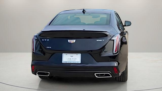 new 2025 Cadillac CT4 car, priced at $50,014