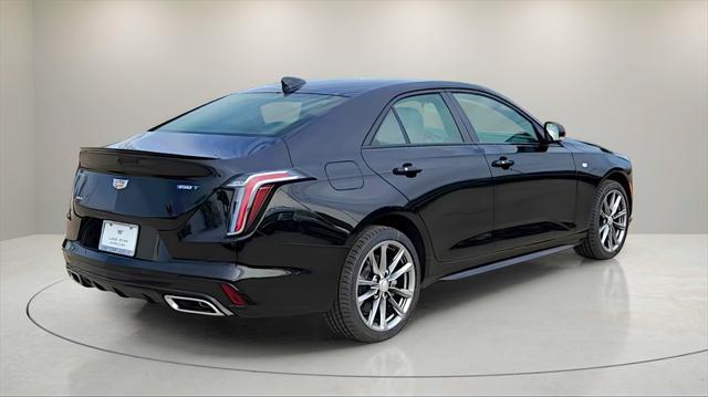 new 2025 Cadillac CT4 car, priced at $50,014