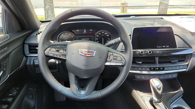 new 2025 Cadillac CT4 car, priced at $44,815