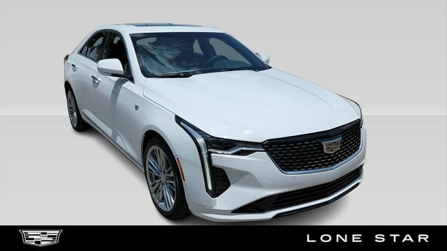 new 2025 Cadillac CT4 car, priced at $44,815