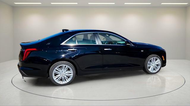 new 2025 Cadillac CT4 car, priced at $46,515