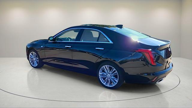 new 2025 Cadillac CT4 car, priced at $46,515